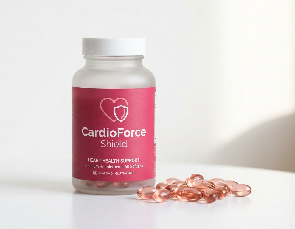 CardioForce Shield výživový doplnok – fľaša s kapsulami